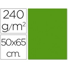 Cartolina liderpapel 240 grs 50x65 cm verde natal